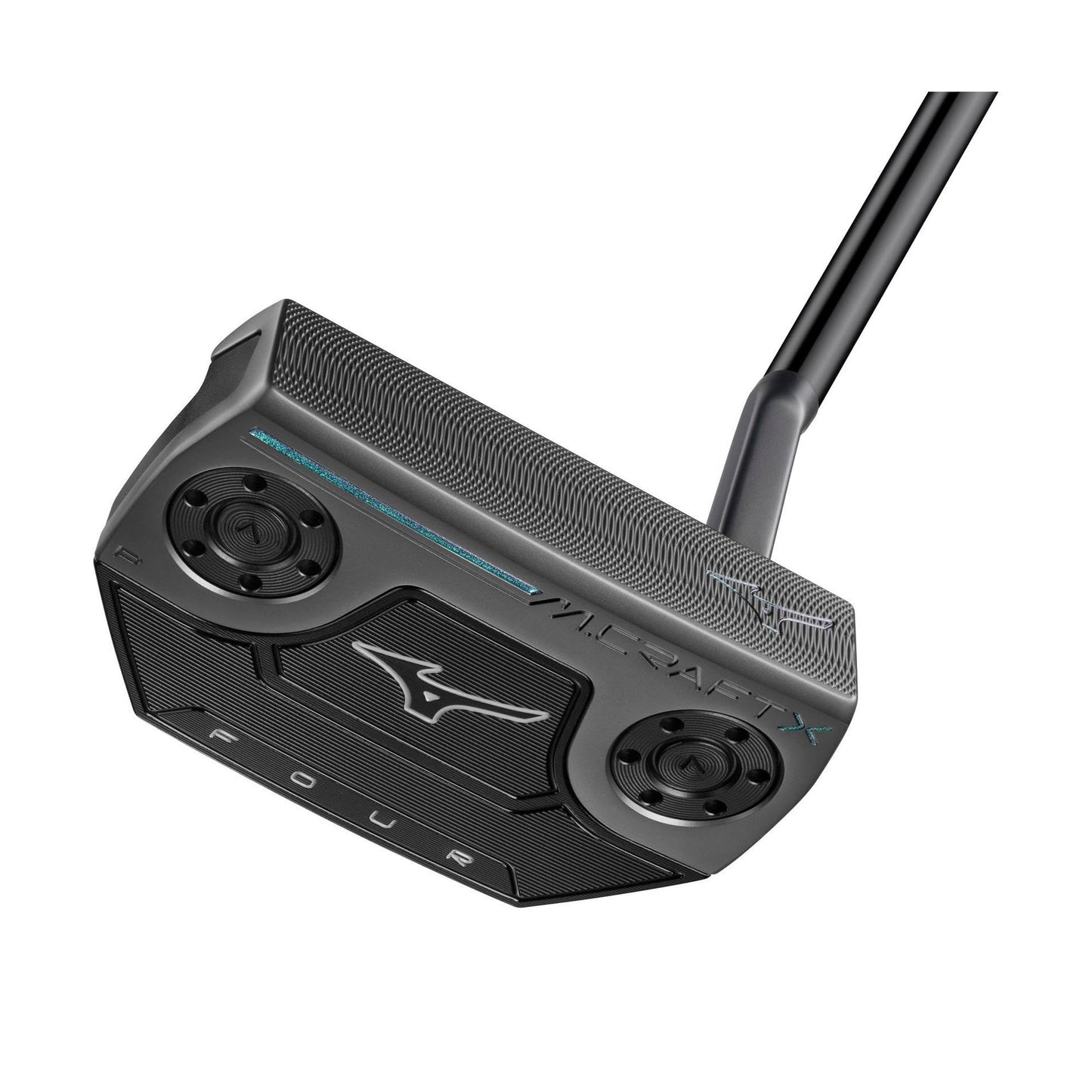 Product image of Mizuno golf putter on a white background