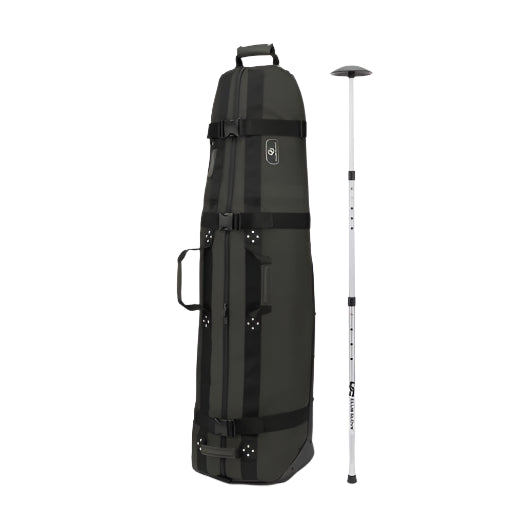 Product image of a Club Glove golf travel bag in slate on a white background