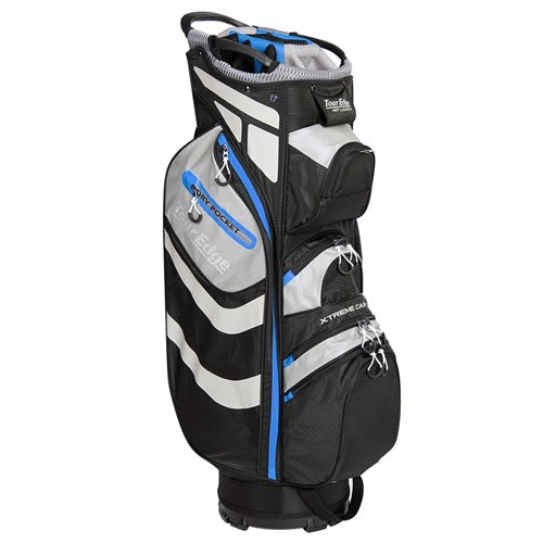 Product image of a Tour Edge Exotics golf cart bag on a white background