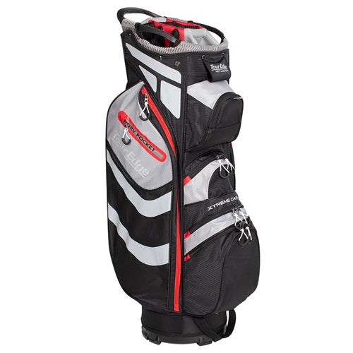 Product image of a Tour Edge Exotics golf cart bag on a white background