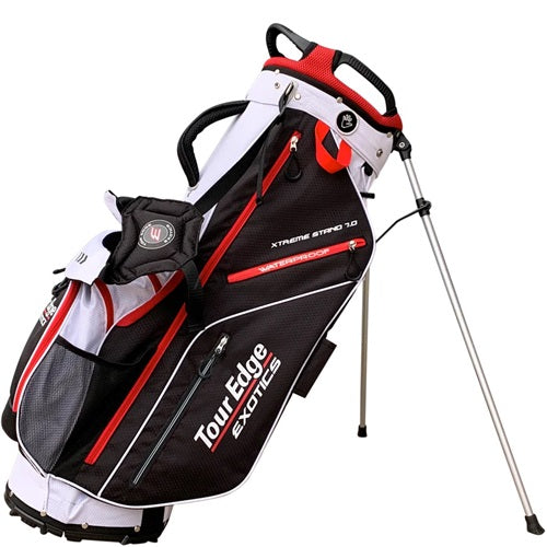 Product image of a Tour Edge Exotics golf stand bag on a white background