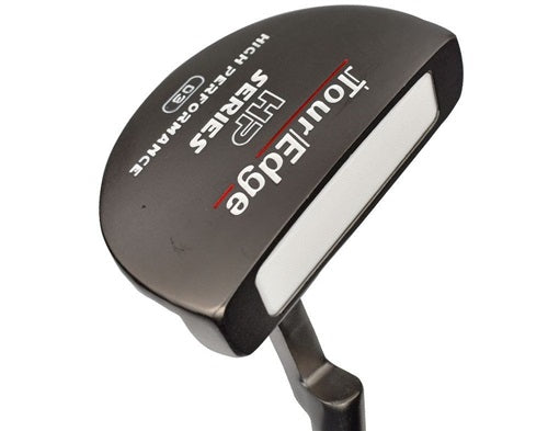Product image of a Tour Edge golf putter on a white background