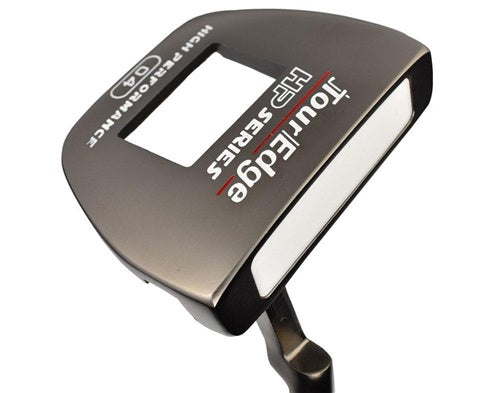 Product image of a Tour Edge golf putter on a white background