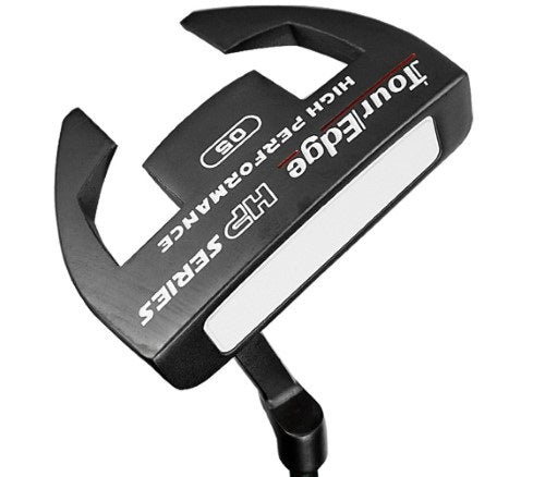 Product image of a Tour Edge golf putter on a white background