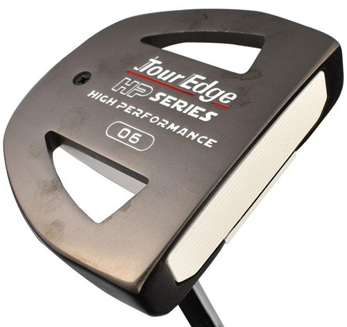 Product image of a Tour Edge golf putter on a white background