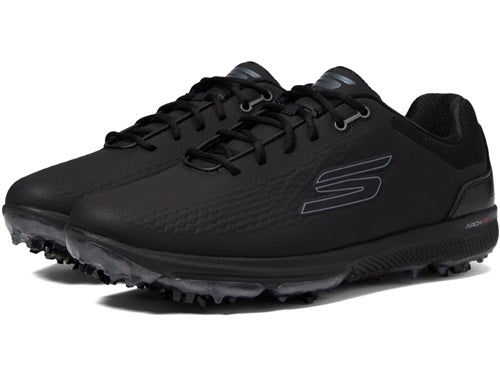 An image of Skechers Go Golf Pro 6 Golf Shoes - Black - 8.5 on a white background