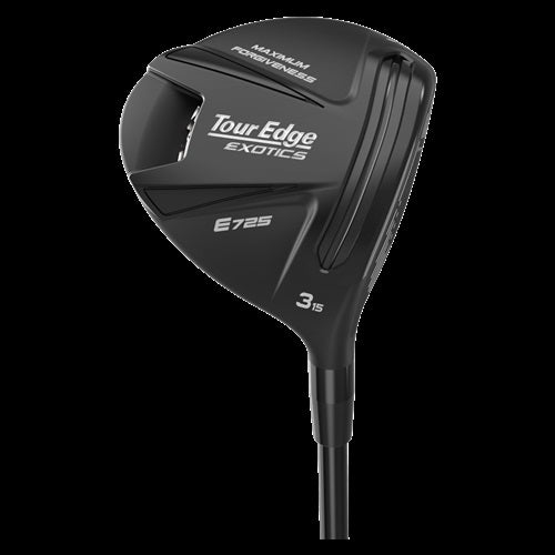 An image of Tour Edge Golf Exotics E725 Fairway Wood - #3 15 - Cypher 40 A-Flex - LH on a white background