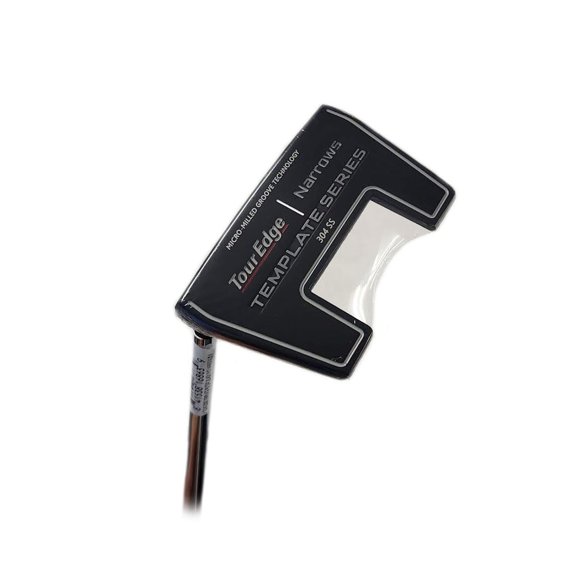 An image of Tour Edge Template Narrows Putter - Black - 35" - LH on a white background