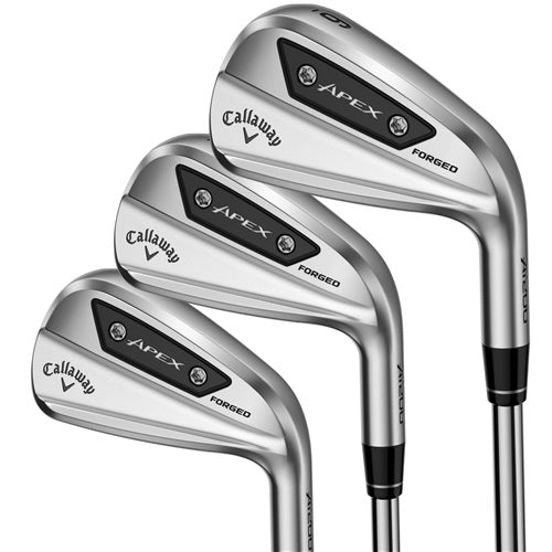 An image of Callaway Apex Ai200 Iron Set - 4-PA - Steel R-Flex on a white background