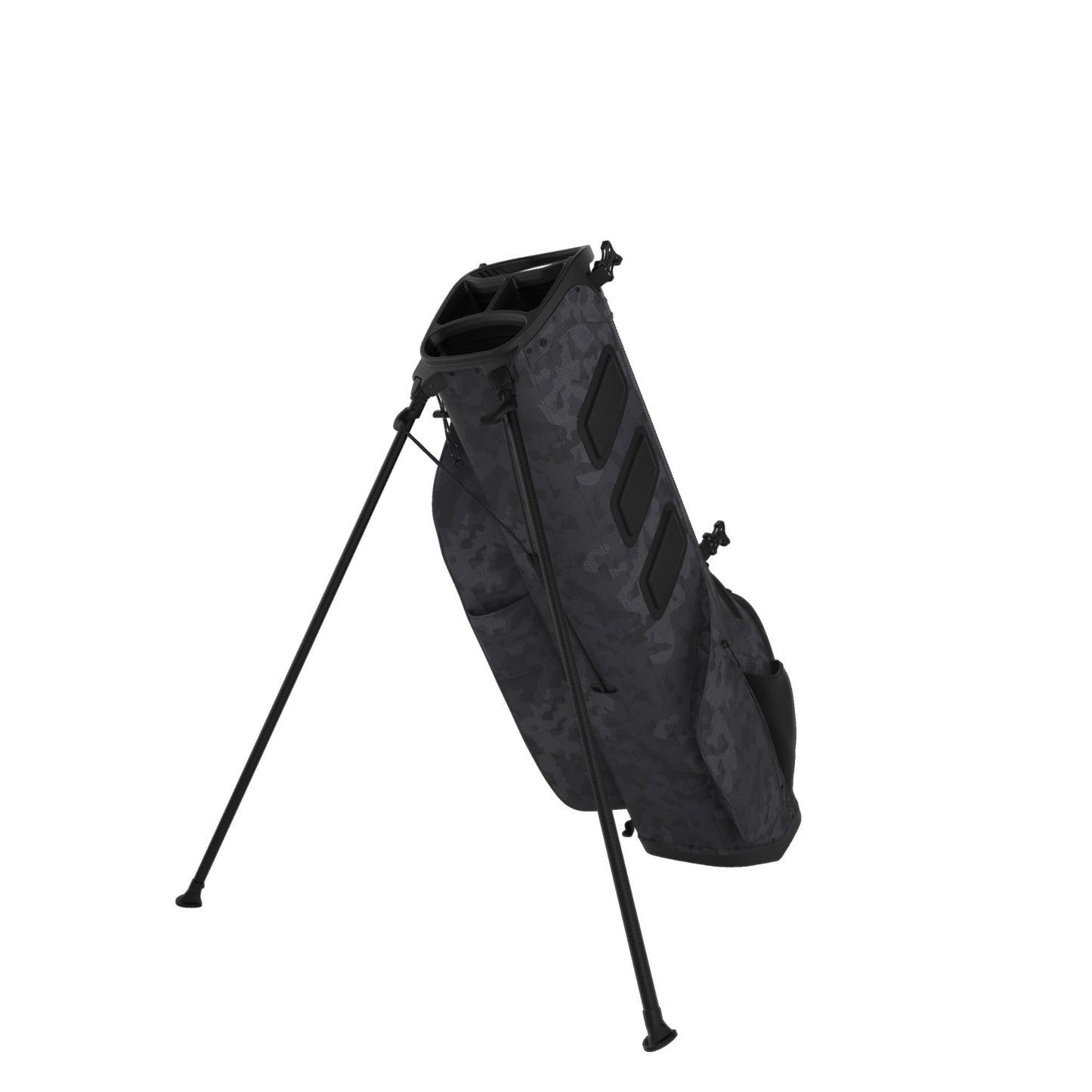 A product image of a Callaway HL Zero L Golf Stand Bag - Black / Field Camo on a white background