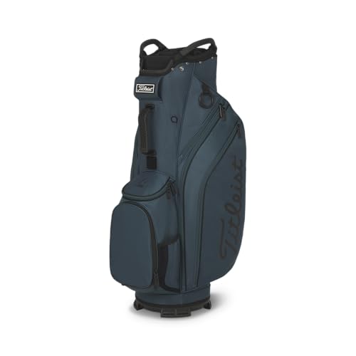 A product image of a Titleist Cart 14 Cart Bag - Monterey / Black / Black on a white background