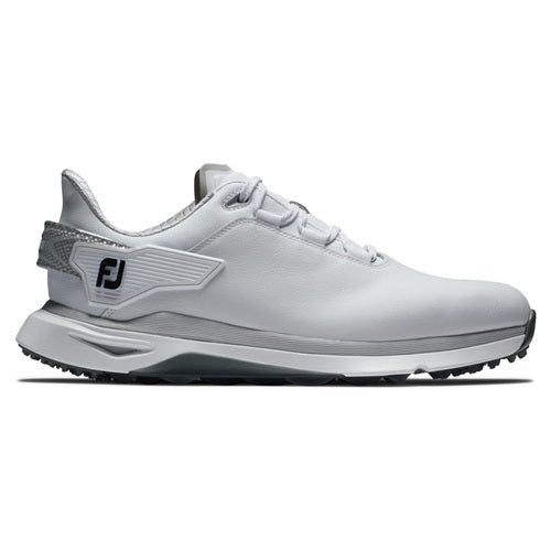 An image of a FootJoy Pro SLX Carbon Spikeless Golf Shoes on a white background
