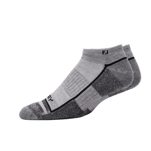 An image of a FootJoy ProDry Low Cut Socks - Heather Grey on a white background