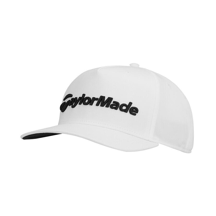 An image of a TaylorMade EGA Frame Hat - White on a white background