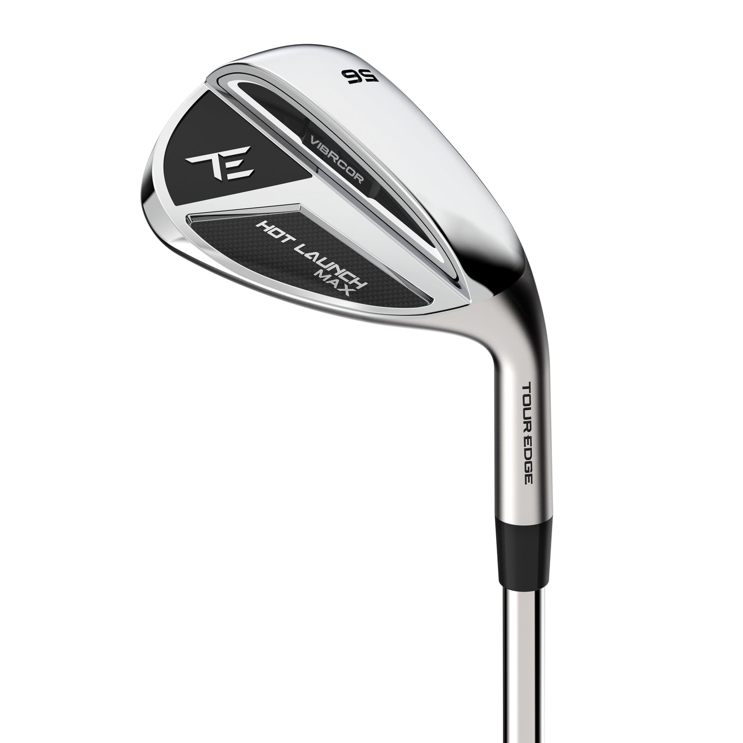 An image of a Tour Edge Hot Launch Max Vibrcor Wedge - Steel on a white background