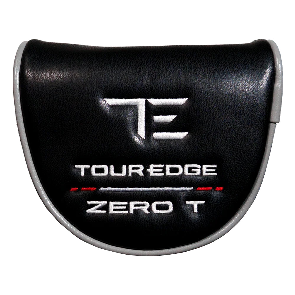 A product image of a Tour Edge ZT-3 Putter Head Cover on a white background