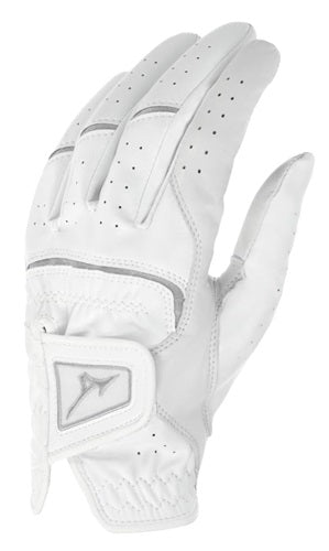 A product image of a Mizuno Elite 19 Golf Glove on a white background