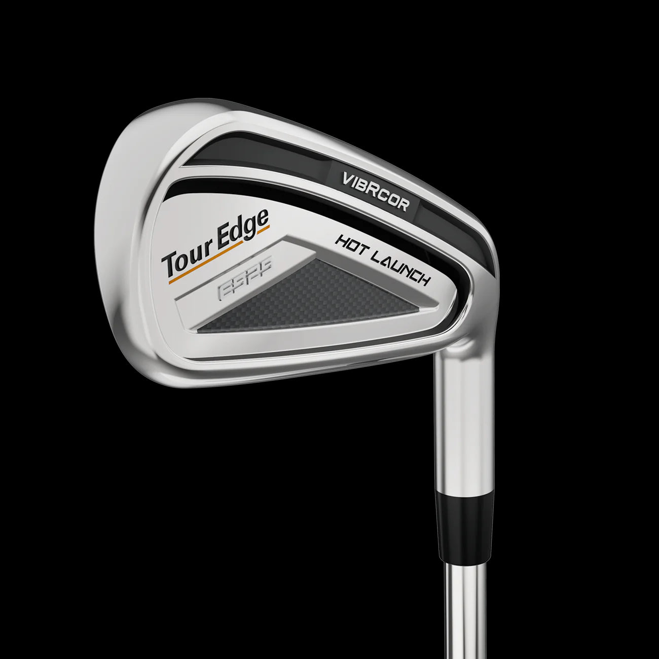 A product image of a Tour Edge Hot Launch E525 Iron Set - Steel on a white background