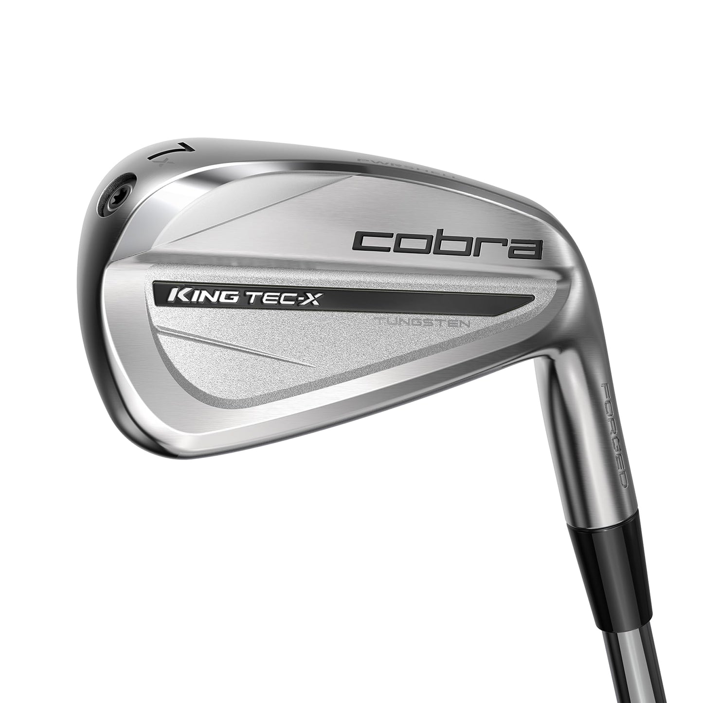 A product image of a Cobra KTX2 Iron Set - Steel on a white background