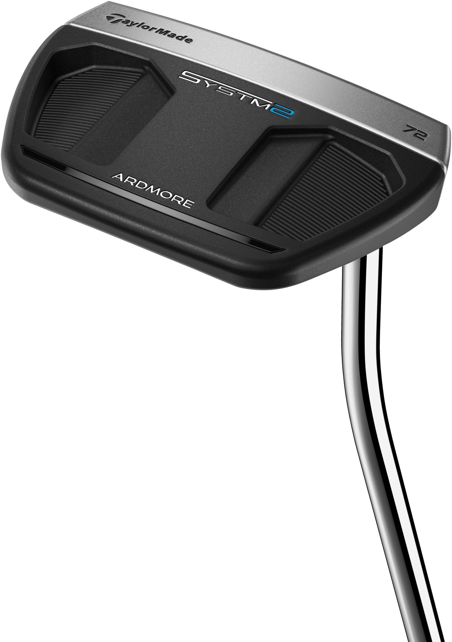 A product image of a TaylorMade Systm2 Bandon 72 Putter on a white background