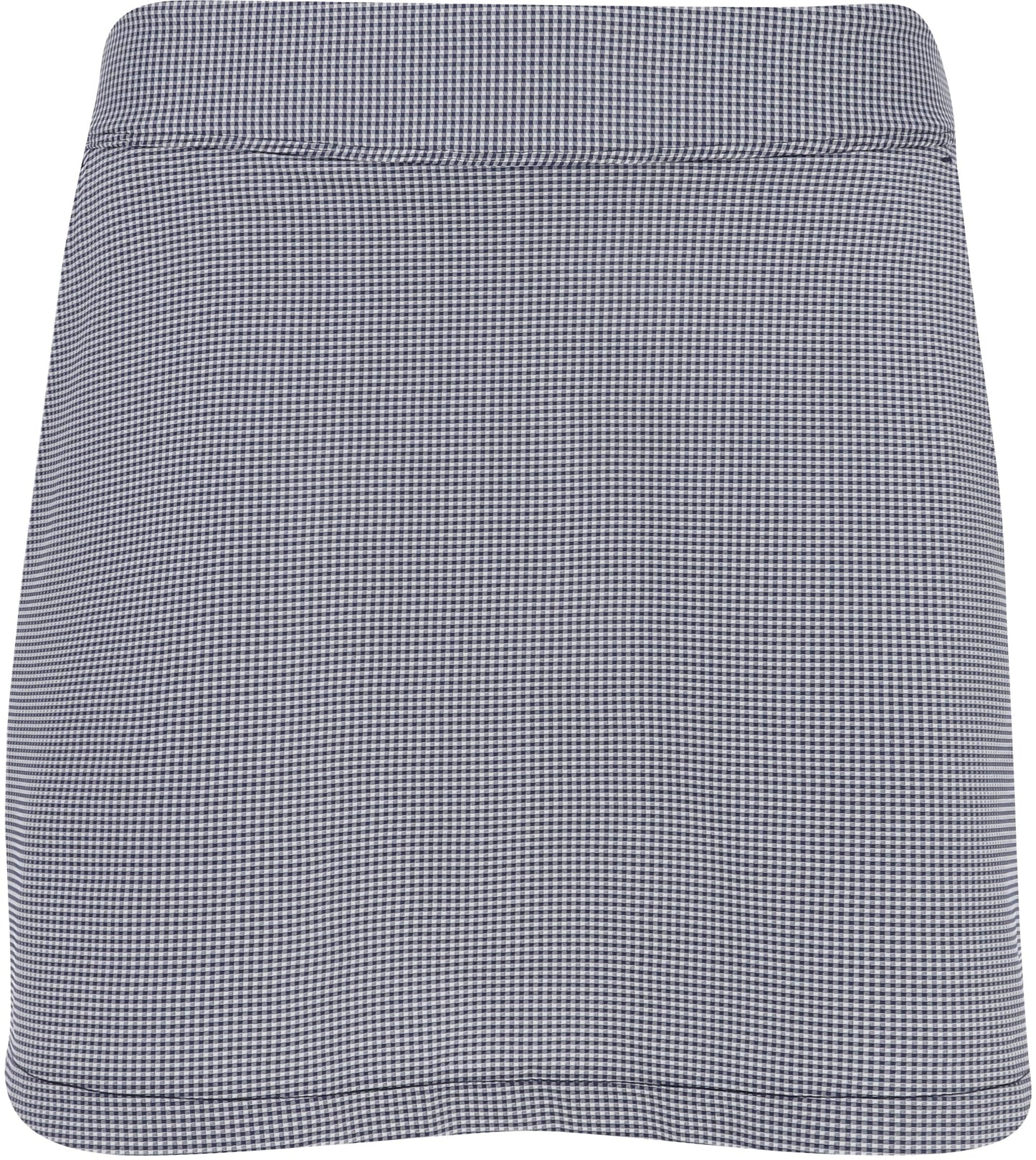 A product image of a Greg Norman Women's Gingham Pull-On Skort on a white background