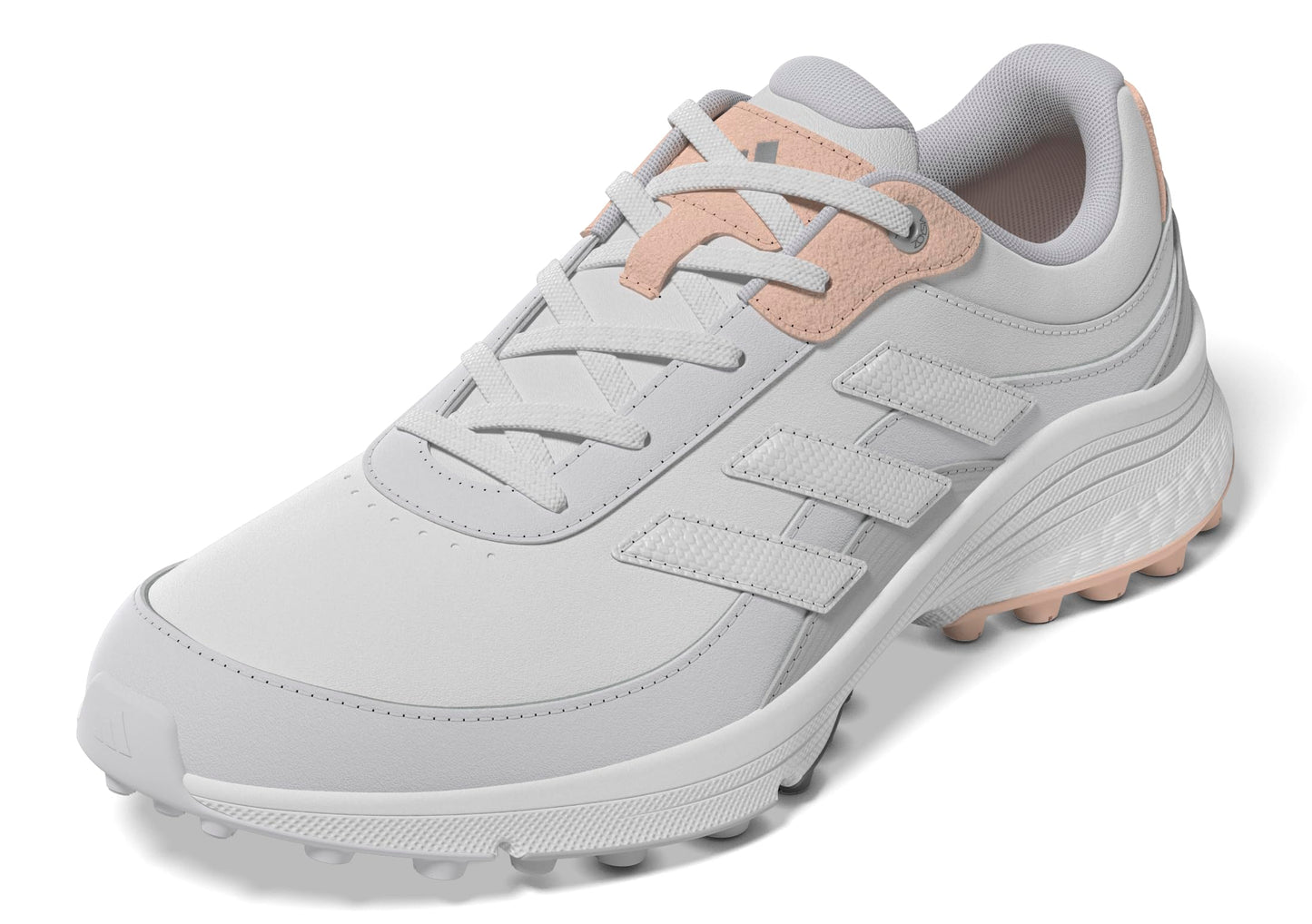 A product image of a Adidas Zoysia Women's Golf Shoes on a white background