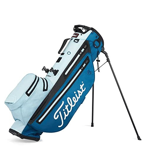 A product image of a Titleist Players 4 StaDry Stand Bag on a white background