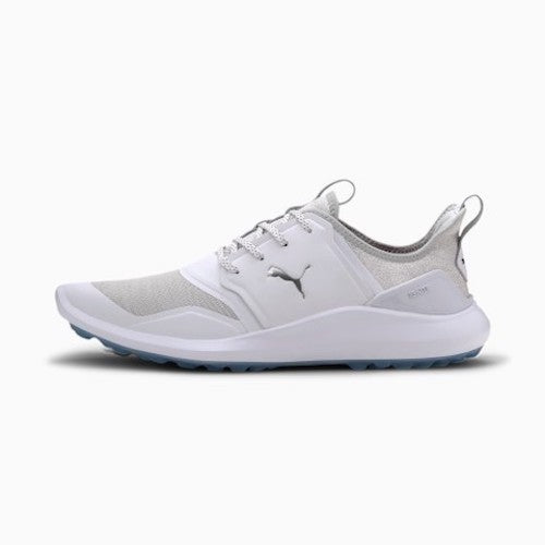 PUMA Ignite Nxt Golf Shoes - White / Silver