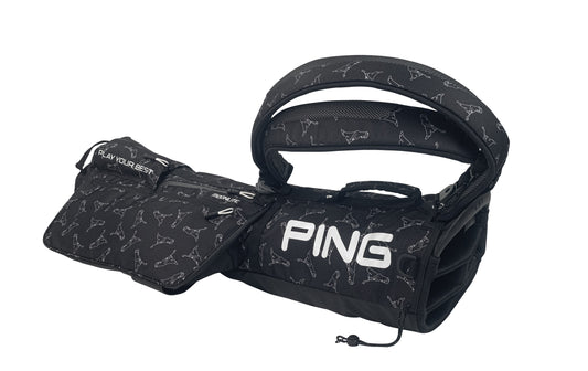 PING Moonlite 201 Stand Bag - Black / Mr. PING