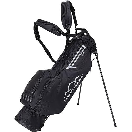 Sun Mountain 2024 2.5+ Stand Bag - Navy-Wht-Red