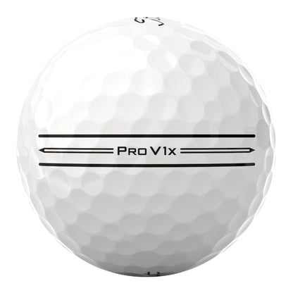 Titleist 2024 Pro V1X Enhanced Alignment Golf Balls - Black