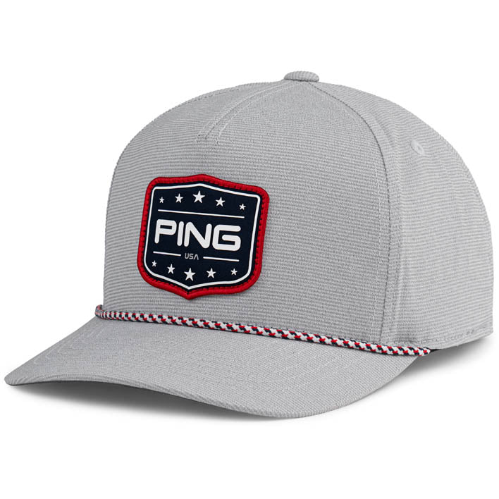 PING 242 Patriot Snapback - Light Grey