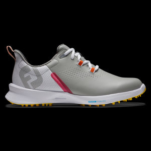 FootJoy Fuel Women Spikeless Laced Grey/White/Yellow - 92372
