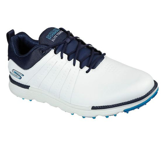 Skechers GO GOLF ELITE TOUR SL Golf Shoes - White/Navy