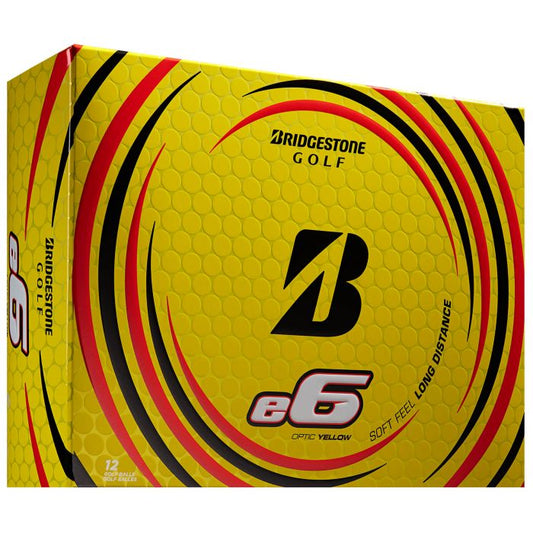 Bridgestone E6 Yellow Golf Balls