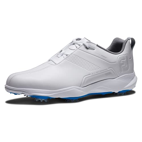 eComfort Men Cleated Laced White/Grey/Blue - 57702