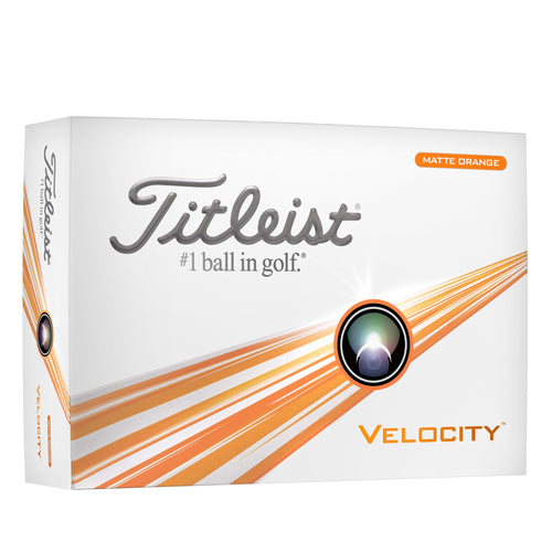 2024 Titleist Velocity Matte Orange