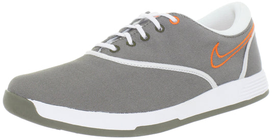 Nike Lunar Duet Sport Women's Golf Shoe - Gray/Orange - Size 10