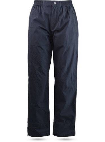 An image of Sun Mountain Women's Stratus Rain Pants Black - M on a white background