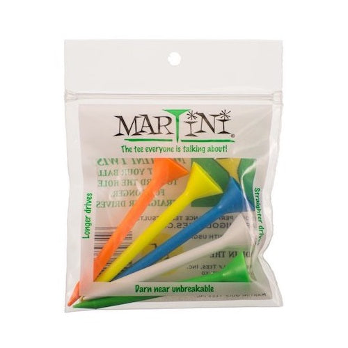 An image of NEW Martini Golf Tees 5 Count Variety Pack on a white background