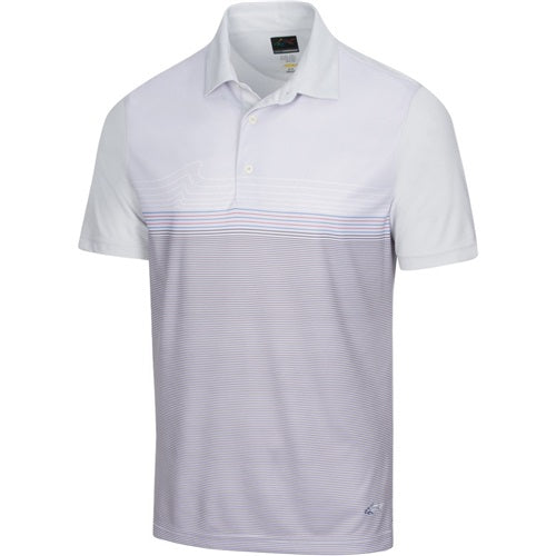 Greg Norman ML75 Microlux Fin Print Polo