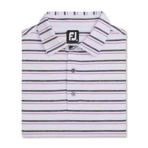 FootJoy Lisle Space Dyed Stripe Self Collar