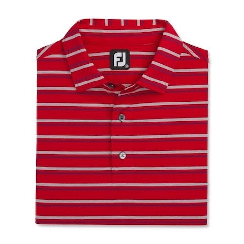 FootJoy Lisle Space Dyed Stripe Self Collar