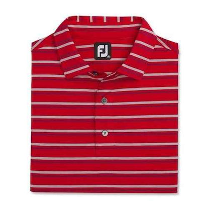 FootJoy Lisle Space Dyed Stripe Self Collar