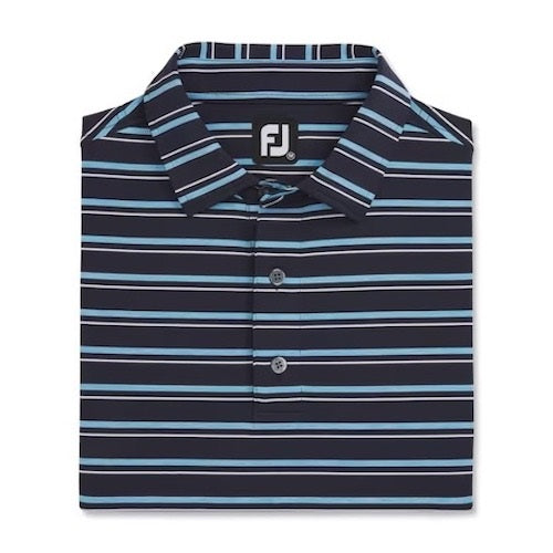 FootJoy Lisle Space Dyed Stripe Self Collar