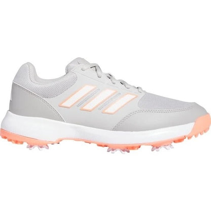 An image of Adidas Tech Response 3.0 Women's Golf Shoes - Grey / Fuschia - 7 on a white background