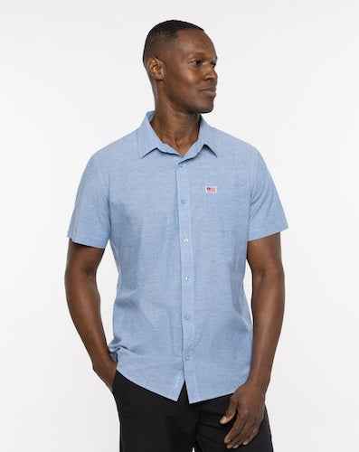 Travis Mathew Eagle Pride Button Up