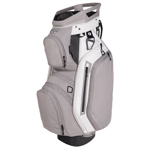 An image of Sun Mountain Weathermax Cart Bag - Mist-Gray on a white background