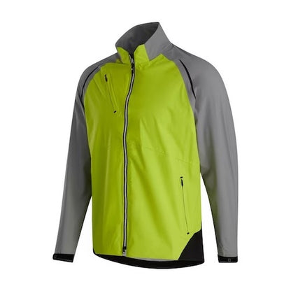 An image of a FootJoy DJ Select Jacket - Lime / Gray - XL on a white background