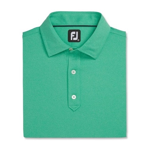 FootJoy Solid Lisle Traditional Polo Set-on Placket